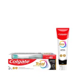 Colgate Total Charcoal Deep Clean Antibacterial Toothpaste With Premium Toothbrush - 150g-picture-22