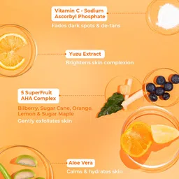 The Pink Foundry Brightening & Exfoliating Vit C Daily Face Wash - 100ml image 3