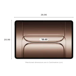 OnePlus Pad 3 Wi-Fi Android Tablet (13.2 Inch, 12GB RAM, 256GB ROM, Frosted Silver) image 2