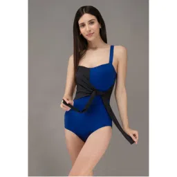 The Active Story Blue Tie Up Swimsuit-image-43