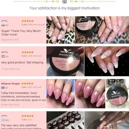 VENALISA Soak Off UV & LED Thick Builder Gel Nail Extension Polish 15ml - White V314 image 5