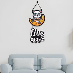 CVANU Grey & White Printed Hanging Wall Decor-picture-14