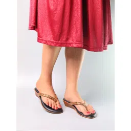 Monrow Lisa Black Wedge Sandals-image-13