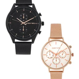 JOKER & WITCH Serena & Dan Stainless Steel Couple Watch Gift Set JWCW366-picture-39