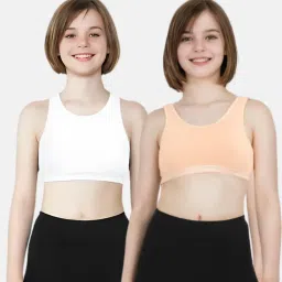 Adira Non Padded Starter Bra - Multi-Color (Pack of 2)-picture-20