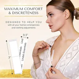 ARYKA Fashion Tape for Clothes Double Sided Tape for Clothes Cloth Tape for Women's Body Tape Clothes Fabric Tape Dress Tape Dress Sticking Tape for Women image 2