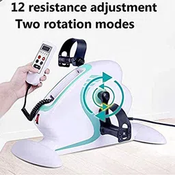 paixao Motorised Pedal Exerciser Rehabilitation Bicycle for Seniors Physiotherapy Mini Electric Bike Pedal Exerciser for Arm and Leg Rehab Work-Out with Remote Control image 5