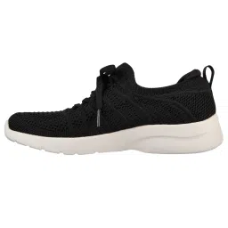 SKECHERS Women Dynamite 2 Black Casual Lace Up Sneakers image 4