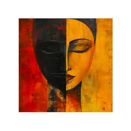 999Store Red & Orange 1 Piece Canvas Other Wall Paintings image 3