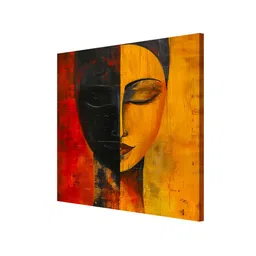 999Store Red & Orange 1 Piece Canvas Other Wall Paintings image 4