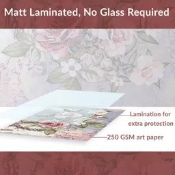 Art Street Maroon & Green 3 Piece Mughal Temple Painting Wall Art image 5