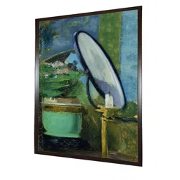 The Art House Black & Green Nana Wooden Framed Painting Wall Art image 3