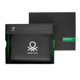 United Colors of Benetton Textured Leather Two Fold Wallet-picture-40