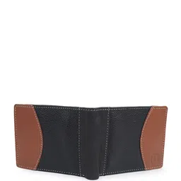 CIMONI Men Colourblocked Leather Two Fold Wallet image 5