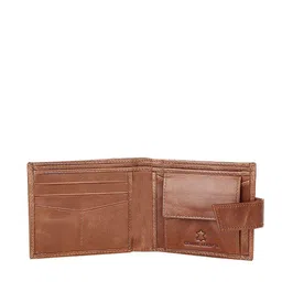 WildHorn Men Tan Leather Two Fold Wallet image 3