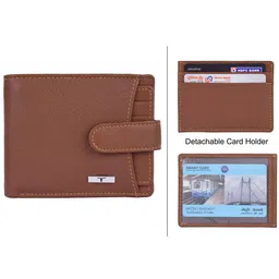 URBAN FOREST Men  Leather Two Fold Wallet image 5
