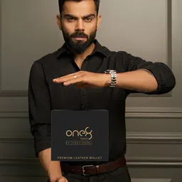 One8 Men Cut Work Leather Two Fold Wallet image 5