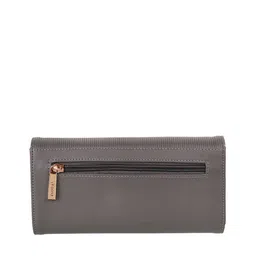 Metro Women Grey Textured Envelope image 3
