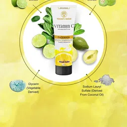 Vagads Herbal Vitamin C Face Wash with Kakadu Plum & Lime - 100 ml image 4