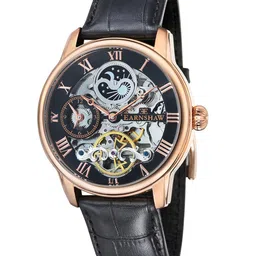 EARNSHAW Men Grey Skeleton Dial Analogue Automatic Motion Powered Watch ES-8006-07 image 1