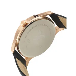 Daniel Klein Supreme Men Black Dial & Leather Strap Analogue Watch DK.1.13287-5_OR image 2