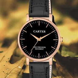 Sandy D Carter Women Embellished Dial & Leather Straps Analogue Watch SDC24-113L-BK-picture-39