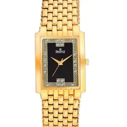 SWISSTYLE Men Black Brass Dial & Gold Toned Bracelet Style Analogue Watch SS-GSQ9211-picture-16