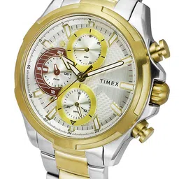 Timex Men Dial & Stainless Steel Straps Analogue Multi Function Watch TWEG25001 image 2