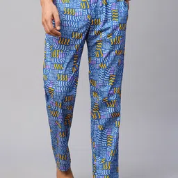 URBAN SCOTTISH Men Printed Cotton Lounge Pants-picture-25
