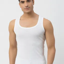 John Players Pure Cotton Sleeveless Innerwear Vest-picture-24