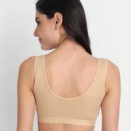 Aimly Pack Of 3 Non-Padded Non-Wired Seamless Workout Bra With All Day Comfort image 2