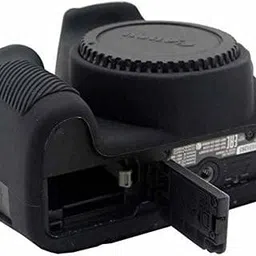 generic Silicone Protective Camera Cover For Canon 200D Cameras (Black) image 3