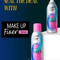 Fashion Colour Makeup Fixer Spray Invisible Protection With Aloe & Vitamin E  - 150 ml image 4