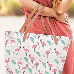 Lychee bags Printed Oversized Shopper Tote Bag image 5