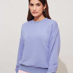 20Dresses Women Purple Pullover Sweatshirt-picture-3
