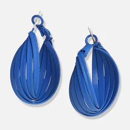 Sangria Silver Plated Hoop Earrings image 3