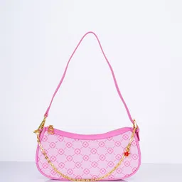 CHRONICLE Geometric Printed Structured Handheld Bag-picture-49