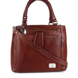 HiLEDER Pure Leather Crossbody Structured Handheld Bag image 1