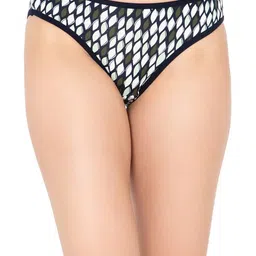 clovia Women's Pack of 3 Cotton Spandex Low Waist Outer Elastic Bikini Panty image 5