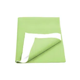BIANCA Baby Dry Sheet Mattress Protector Solid Green image 1