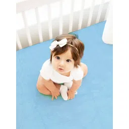 BIANCA Baby Dry Sheet Mattress Protector 1Pc Smart Dry Sky Blue image 3
