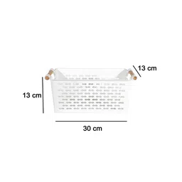 MARKET99 White Self Design Fridge Organizer image 2