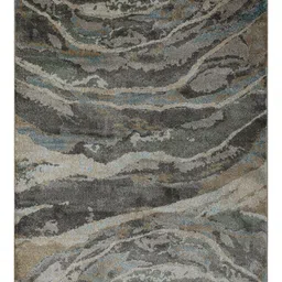 DDecor Grey Abstract Printed Anti-Skid Carpet image 5