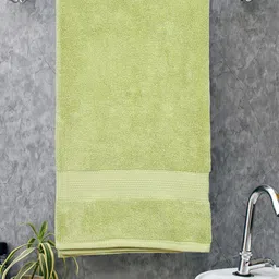 Home Fresh Ultrx Lime Green 650 GSM Pure Cotton Super Soft Bath Towel-picture-34