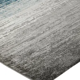 DDecor Blue and Grey Abstract Printed Anti-Skid Carpet image 3