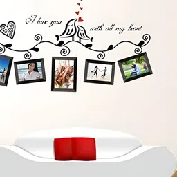 Asian royal Brown & Red Printed Self Adhesive Wall Sticker-image-68