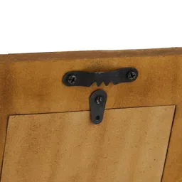 Fabindia Soha Inlay Brown Wooden Table Photo Frame image 3