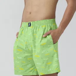 XYXX Men Printed 100% Combed Cotton Splash Boxer XYBOX83 image 2