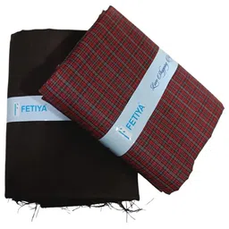 fetiya Shirt & Trouser Fabric in Box Packing (Shirt-2.35 m, Pant-1.25 m) image 2
