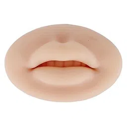 aravli 3D Open Mouth Silicone Lips Practice Skin Tattoo Microblading Practice Skin for Semi Permanent Makeup Tattoo Artists Lip Mannequin, Makeup Fake Skin Lips image 1
